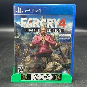 Far Cry 4 Limited Edition (Sony PlayStation 4, 2014) No Manual